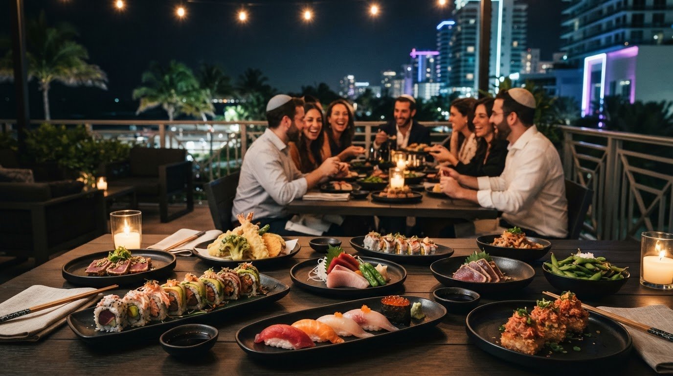 Kosher Japanese Small Plates in Hollywood, Florida
