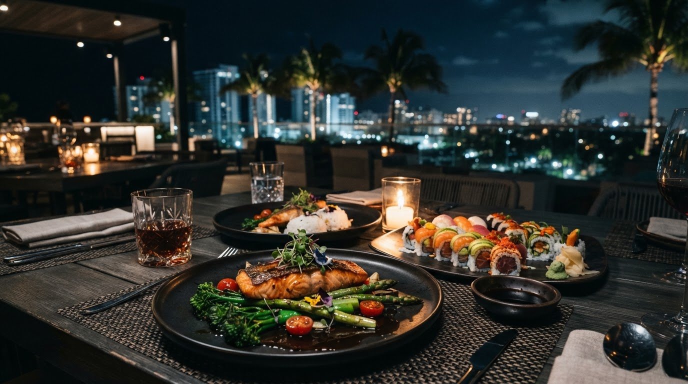 Fort Lauderdale Kosher Fusion Cuisine: Appetizers and Entrees