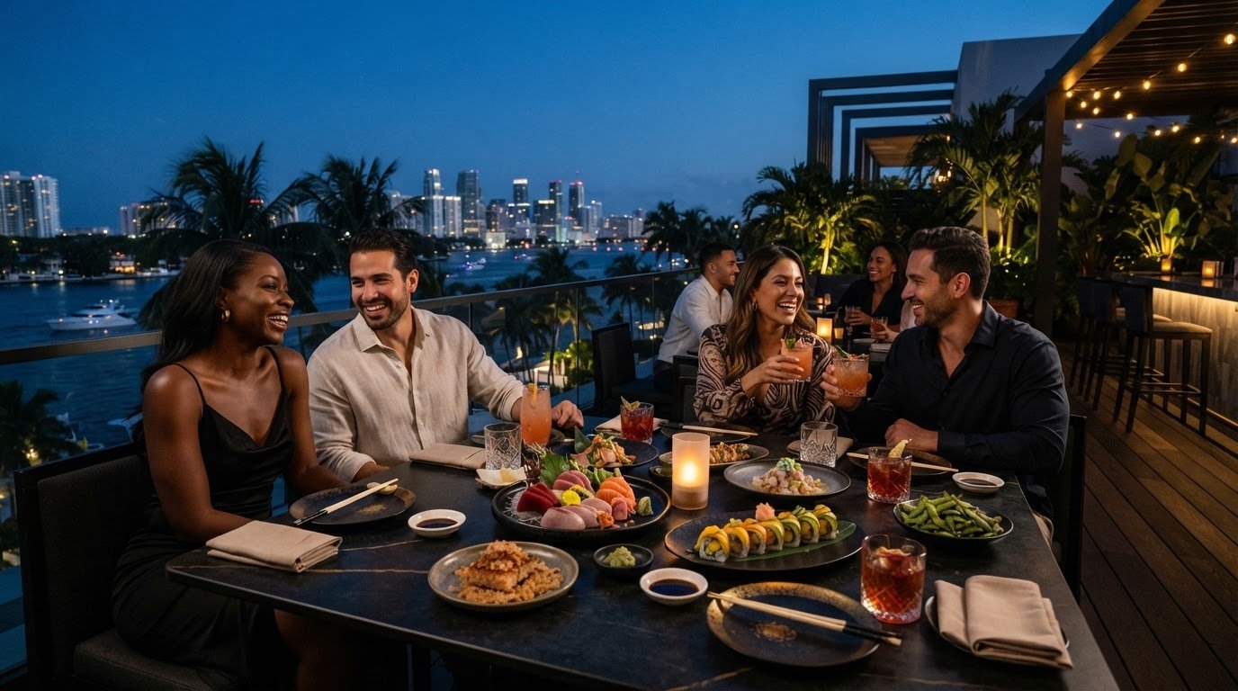 Hollywood FL rooftop dining reservations
